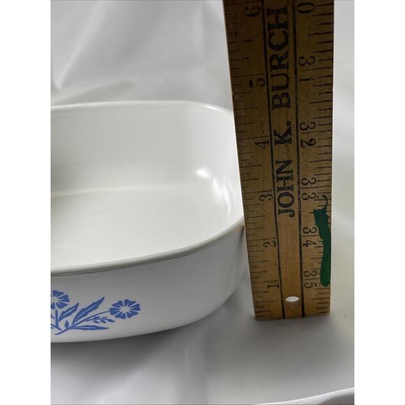 Vintage Corning Ware Blue Cornflower 1 Quart Casserole Dish A-1-B Without Lid - Picture 8 of 8